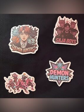 Kpop demon hunters saja stickers